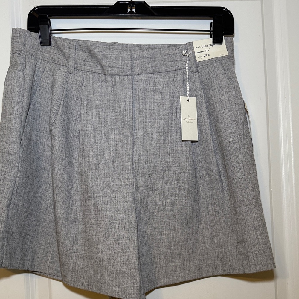 Abercrombie and Fitch Sloane Ultra High Rise Trouser shorts